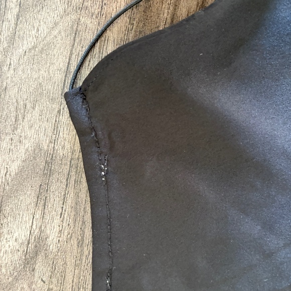 rumored Italian Love Crop top Black Open Back Small Skimpy Sexy Top - Picture 9 of 9